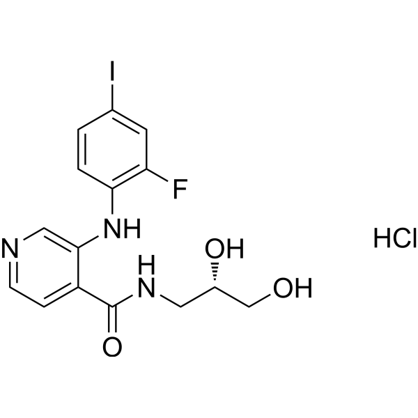 Pimasertib hydrochloride 1236361-78-6